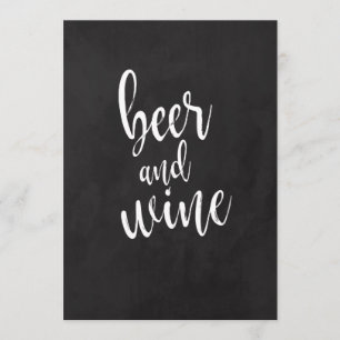 Betaalbaar schoolbord huwelijksbord voor bier en w kaart