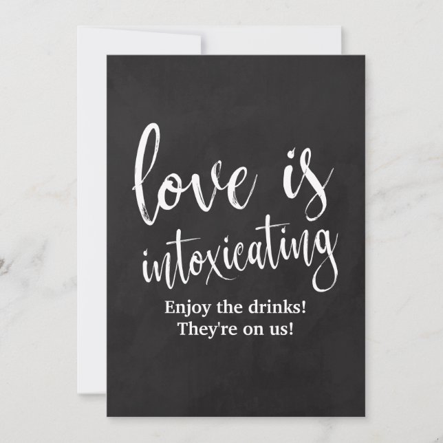 Betaalbaar teken voor de brouwerij van Chalkcoard (Voorkant)