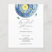 Betaalbare bruids douche uitnodigingen Citrus Flyer (Voorkant)