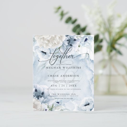 Betaalbare bruine Waterverf met elegante papaverbl (Staand voorkant)