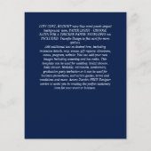 Betaalbare budgettaire roze bleekroze finale bruil flyer (Achterkant)