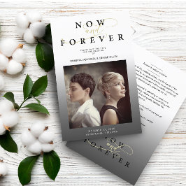 Betaalbare Elegantie Grijze Gradiënt Foto Bruiloft