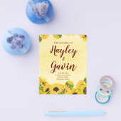 Betaalbare elegantie voor uw speciale dag flyer (Enkel)