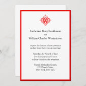 Betaalbare en elegante weddenschappen kaart (Voorkant / Achterkant)