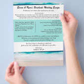 Betaalbare Flyer voor Bestemming Trouwfeest aan St (Hand)
