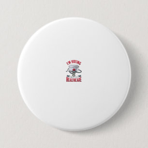Betaalbare geneesmiddelen voor de gezondheidszorg  ronde button 7,6 cm