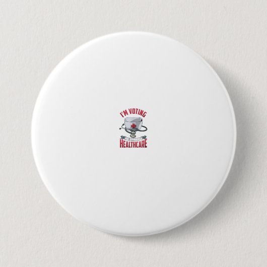 Betaalbare geneesmiddelen voor de gezondheidszorg ronde button 7,6 cm (Voorkant)