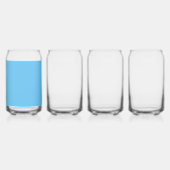 Betaalbare gepersonaliseerde geschenken &  items blikvorm glas (Achterkant)