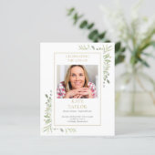 Betaalbare groene begrafenisvolgorde (Staand voorkant)