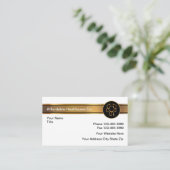 Betaalbare Healthcare Classy Visitekaartjes (Staand voorkant)