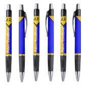 Betaalbare initiële monogramnaam, fancy schrift pen