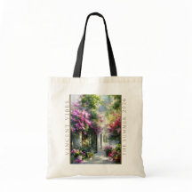 Betaalbare Kunst Bloem Tas: Zomer Tuin Tas