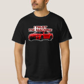 Betaalbare Racing Value T-shirt | Ik Vertrouw op d (Voorkant)