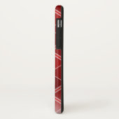 Betaalbare rode geruite telefoonhoes Case-Mate iPhone case (Achterkant/links)