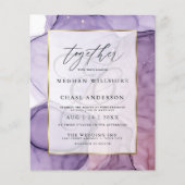 Betaalbare Roos Abstracte inkt van Chic Lavender (Voorkant)