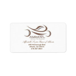 Betaalbare Scooter Reparatie van Atlanta Etiket