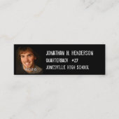 Betaalbare senior Afbeeldingen Mini Visitekaartje (Voorkant)