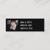 Betaalbare senior Afbeeldingen Mini Visitekaartje (Voorkant)