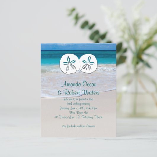 Betaalbare uitvindingen van het Beach Wedding Sand (Staand voorkant)