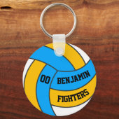Betaalbare Volleybal Giveaway Gifts & Promoties Sleutelhanger (Achterkant)