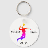 Betaalbare Volleybal Giveaway Gifts & Promoties Sleutelhanger (Voorkant)