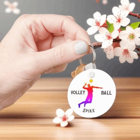 Betaalbare Volleybal Giveaway Gifts & Promoties Sleutelhanger