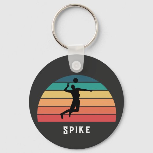 Betaalbare Volleybal Giveaway Gifts & Promoties Sleutelhanger (Voorkant)