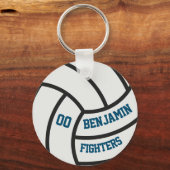 Betaalbare Volleybal Giveaway Gifts & Promoties Sleutelhanger (Voorkant)