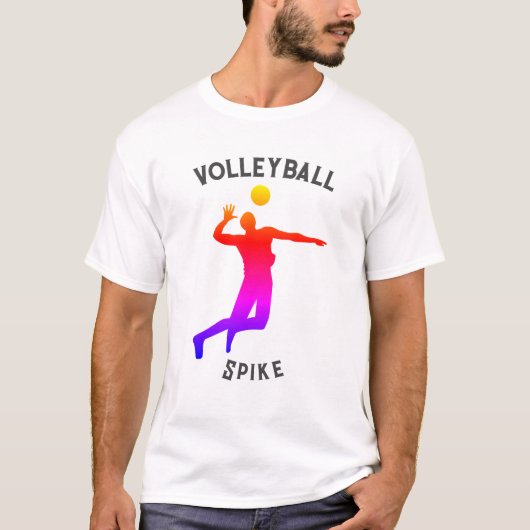 Betaalbare Volleybal Giveaway Gifts & Promoties T-shirt (Voorkant)