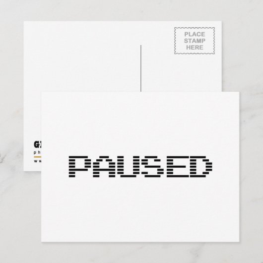 BETAALD BRIEFKAART (Voorkant / Achterkant)