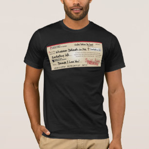 Betaald in volledig opgeslagen door Jezus Check T-shirt