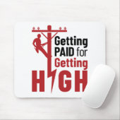 Betaald krijgen voor het ophalen van hoge elektris muismat (Met muis)