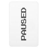 BETAALD MAGNEET (Verticaal)