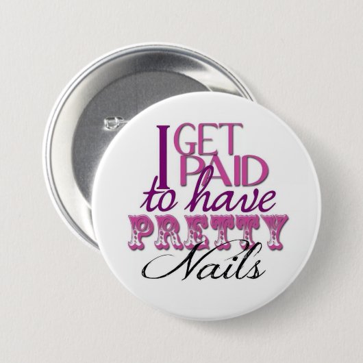 Betaald voor  nagelbijlen ronde button 7,6 cm (Voorkant /achterkant)