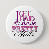 Betaald voor  nagelbijlen ronde button 7,6 cm (Voorkant)