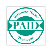 BETAALD Zelfinkt Rubber Stamp Zelfinktende Stempel (Design)