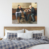 Betaaldag, 1887 canvas afdruk (Insitu (Slaapkamer))