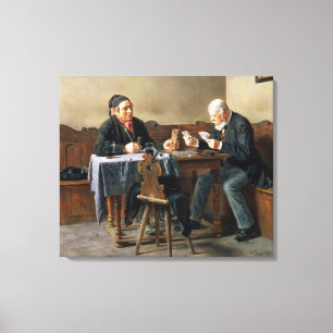 Betaaldag, 1887 canvas afdruk