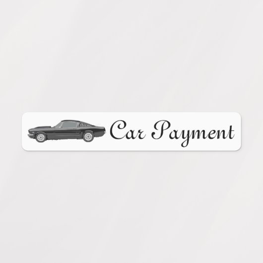 Betaaldag, autobetaling, hypotheek verschuldigd, d labels (Design 2)