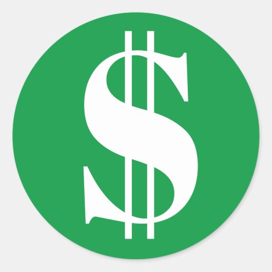 Betaaldag $ Kalender Stickers (Voorkant)