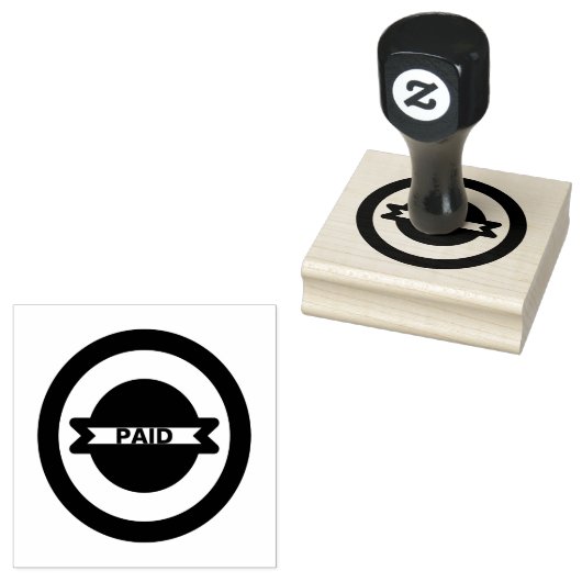 BETAALDE aangepaste tekst Kantoor Accountants Busi Rubberstempel (Gestempeld)