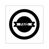 BETAALDE aangepaste tekst Kantoor Accountants Busi Rubberstempel (Afrduk)