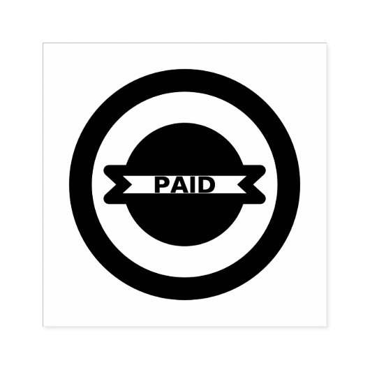 BETAALDE aangepaste tekst Kantoor Accountants Busi Rubberstempel (Afrduk)