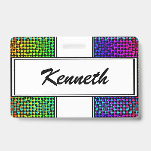 Betaalde controleurs van Kenneth Yoncich Badge