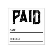 Betaalde Custom Business Rubber Stamp Rubberstempel (Afrduk)