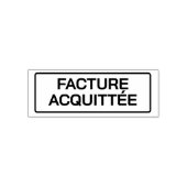 BETAALDE FACTUUR ZELFINKTENDE STEMPEL (Design)