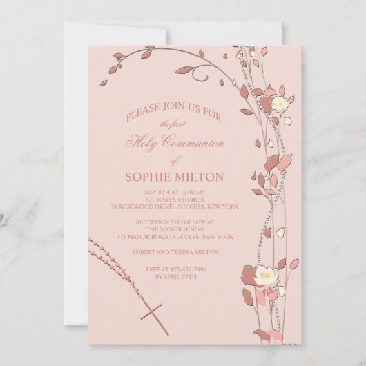 Betaalde grensuitnodiging kaart (Voorkant)