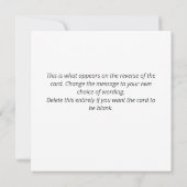 Betaalde standaard na het koken van de Cartoon ont Kaart (Achterkant)