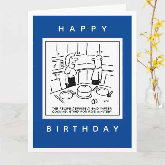 Betaalde standaard na het koken van de Cartoon ont Kaart (Gele Bloem)