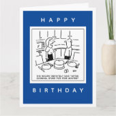 Betaalde standaard na het koken van de Cartoon ont Kaart (Voorkant)